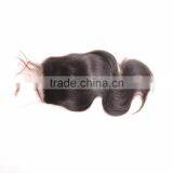 China Wholesale Market 100 Human Hair Cheap Brazilian Hair Lace Closure thumbnail-3