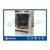 Battery Compartment Outdoor Wall Mount Cabinet With Auxiliary Direct Ventilation Fans