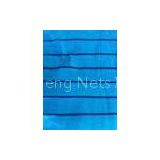 Blue and White PET / COTTON Mosquito Net Fabric Curtains, insect / bug curtains nets