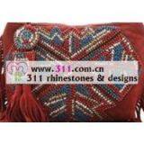 311 Bags Purses Rhinestuds Octagon Studs Iron on Hot-fix Heat Transfer Design 2