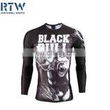 Sublimation Printing Custom Red Compression Jersey Manufacturer