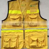 Wholesale Hi Vis Custom Polyester Fishing Jacket