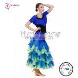 2016 Newest Lyrical Dance Skirt For Ballroom AB026 thumbnail-6