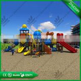 Cheap outdoor slide and outdoor playground decorations
