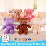 55cm Cute Design Made in China Soft Lovely Bear Plush With a Bow Tie