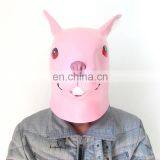 Custom Quality Pure Colorful Kigurumi Rabbit Toy Rubber Mask thumbnail-4