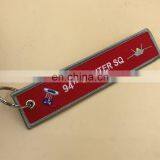 Customized Tag Flights Ribbon Car Woven Key Tag thumbnail-5
