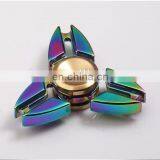 2017 target walmart amazon innovative Zinc metal alloy colorful fidget spinner toy for pressure relief adult toys