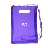 Custom PVC Bag Side Gusset Bag Screen Printing PVC Tote Bag thumbnail-3