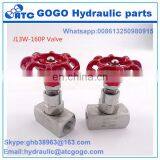 Needle Valve J13W 160P DN6 DN10 DN15 DN20 DN25 Stainless Steel 304 316 Female Thread High Pressure thumbnail-3