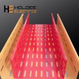 polyester coated ventilated or perforated trough cable tray