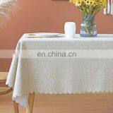 Wholesale Kitchen Decor Pure Color Tablecloth Table Cover thumbnail-2