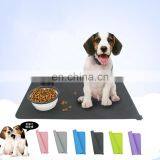 Waterproof Pet Food Mat Easy Washing Solid Color Silicone Pet Feeding Pad Pet Bowl Drinking Mat thumbnail-7