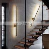 Modern Black Gold Small Minimalist Indoor Bed Light Living Room Decorative Led Wall Lamp thumbnail-3