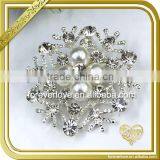Wholesale Pearl Embellishment Rhinestone Brooch Bouquet Small Brooches FB-035 thumbnail-1
