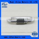 China Manufacture Metal Rigging Hardware Runway Oval Type Quick Link thumbnail-3