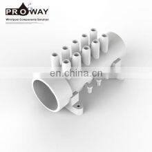 10 Outlets Bathtub Water System Components Bathtub Air Manifold thumbnail-1