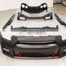 Carbon Auto Body Kits Rear Bumper for 09-15 NI SSAN GTR-R35 NISMO thumbnail-5