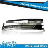 AKD Car Styling LED Drl for VW Passat B7 DRL 2012 Passat LED DRL Europe Daytime Running Light Good Quality LED Fog lamp