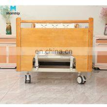 Homecare Furniture Fowler's Position Wood Material Two Function Mobility Hospital Medical Nursing Bed With Foam Mattress thumbnail-5