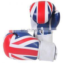 Manufacturer Supplier High Quality Printing MMA Leather Boxing Gloves Leather Professional Boxing Gloves thumbnail-1