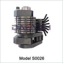 DAEYAH AM20 Automatic Numbering Head Hot Stamping Dies Handheld Rotary Wheel Stamp Steel Stamp thumbnail-2