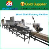 Wood pallet block hot pressing machine with dried wood sawdust block machines