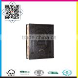 High quality leather bound book printing