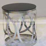 KTV High Quality Small Glass Round End Table thumbnail-3