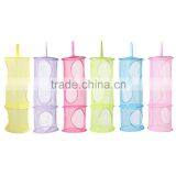 3 Shelf Layer Hanging Storage Basket Bags Net Kids Toy STuffed Plush Organizer Bag Bedroom Wall Door Closet thumbnail-4