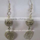 CHINESE TIBET SILVER EARRING EARDROP thumbnail-1