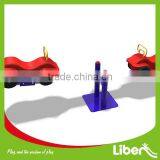 Children Used Spring Seesaw Outdoor Playground Equipment/ Children Wooden Seesaw Toy LE.QB.007 thumbnail-1