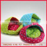 New product cute indoor pet sleeping bag bed soft dog house