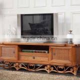 Conservatory Cane TV Stand thumbnail-1