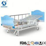 Hospital Furniture Detachable Stainless Steel 3 Cranks Hospital Bed thumbnail-2