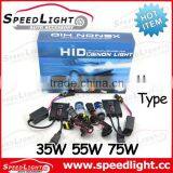 Factory Supply AC DC 12V 24V 35W 55W 75W HID Kit Xenon 12000K H1 55W