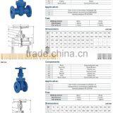 OEM Chinese Factory JIS DPS Non Rising Stem Gate Valve Quality Choice thumbnail-6
