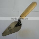 Carbon steel blade,wooden handle bricklaying trowel
