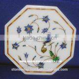 Marble Inlay Plate, Inlay Marble Plate, Marble Plate thumbnail-1