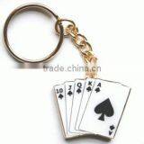 Metal Poker Keyring thumbnail-1