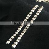 Stick on Strass Chain Gold Chain Rhinestone Roll for Bags/ Shoes Use thumbnail-3