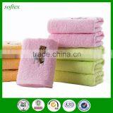100% Cotton Plain Dyed Towels Without Border thumbnail-1