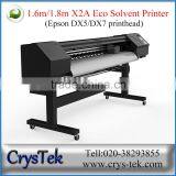 CrysTek 1.6m Eco Solvent Printer (DX5/DX7 Head)