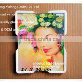 Cheap Frameless Glass Photo Frame Clip Frame for Home Hotel Decor or Gifts thumbnail-1