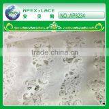 Hot Sales Milk Silk Embroidery Lace AP8234 thumbnail-1