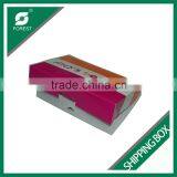 GLOSSY LAMINATION CARDBOARD COOKIES SHIPPING BOX FOLDED FOOD TAKE AWAY CARTONS PROMOTION thumbnail-2