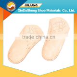 leather breathable anti-bacterial pu water-proof 3/4 kids orthopedic insoles