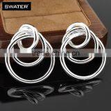 New Products 2016 Innovative Product Loopy Teardrop Latest Gold Earring Designs thumbnail-3