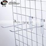 Hot Sale Metal Single Prong Wire Grids Mesh Display Hook for Shop