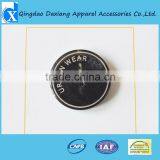 Balck Big Winter Coat Buttons